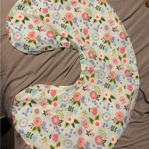 Boppy Floral Nursing Pillow Cover - Pink, Green, Purple